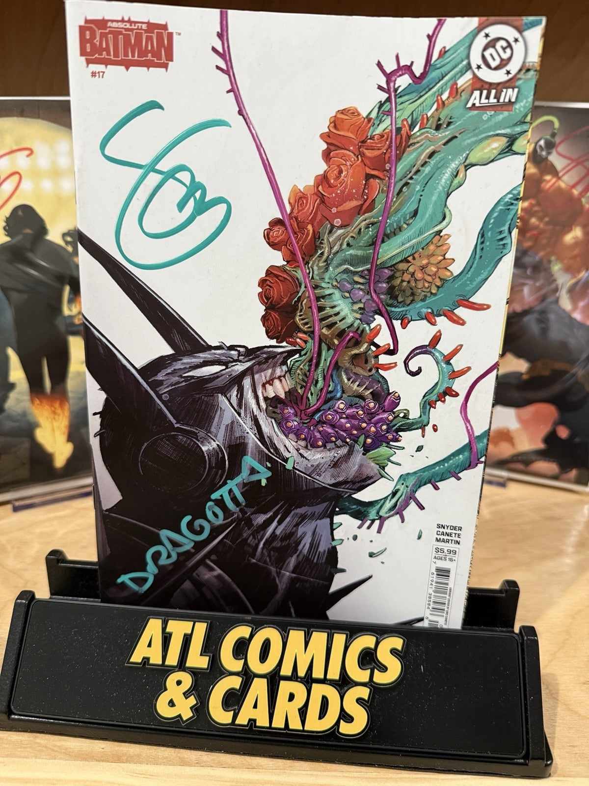 Absolute Batman #17 | All 4 Covers | Signed by Snyder + Dragotta w/ COA