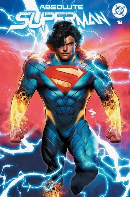 Absolute Superman #18 | Cover by Dave Wilkins | Trade Virgin Foil