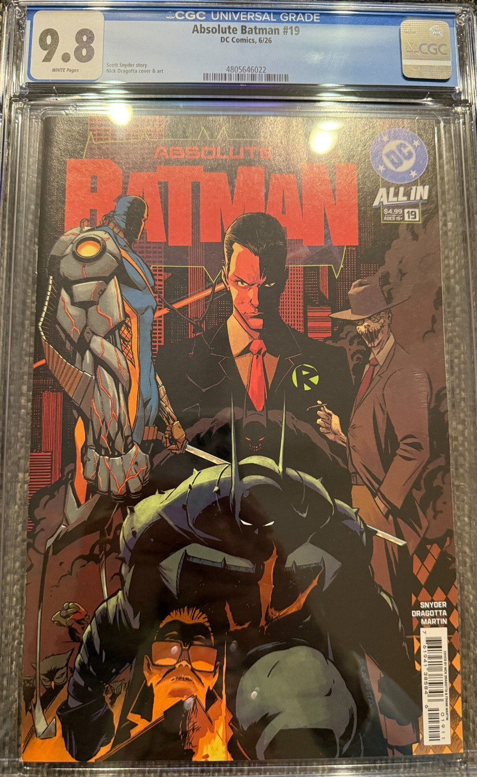 Absolute Batman #19 | CGC 9.8 | 1st Print - Cover A
