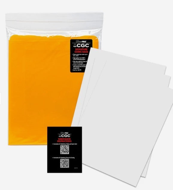 CGC Signature Series Comics Bags and Boards | Window Bags | Pack of 10 | New