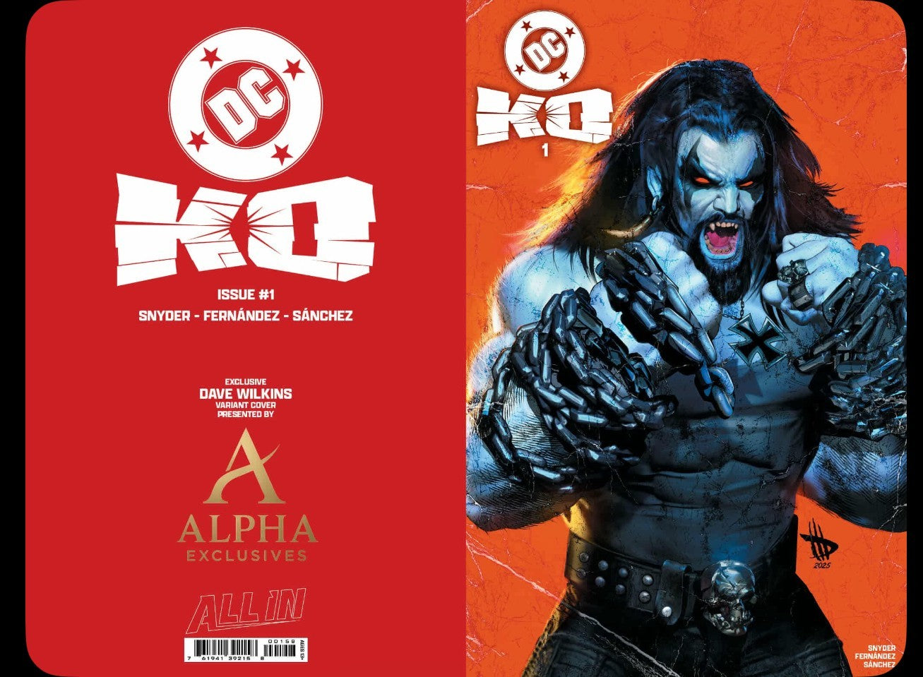 DC KO #1 | Lobo | Trade Dress | Limited to 3000
