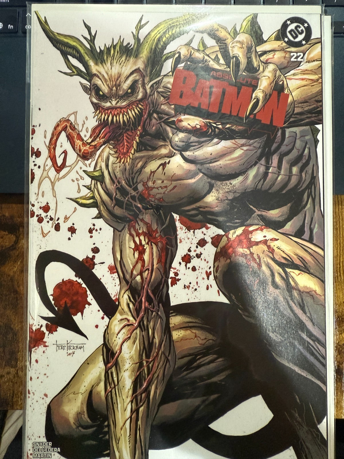Absolute Batman #22 | Tyler Kirkham Exclusive | Joker Battle Damaged