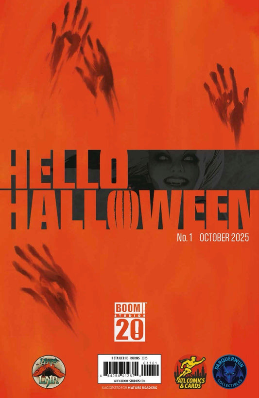 Exclusive | Hello Halloween #1 | Josh Burns Exclusive Glow-In-The-Dark Variant