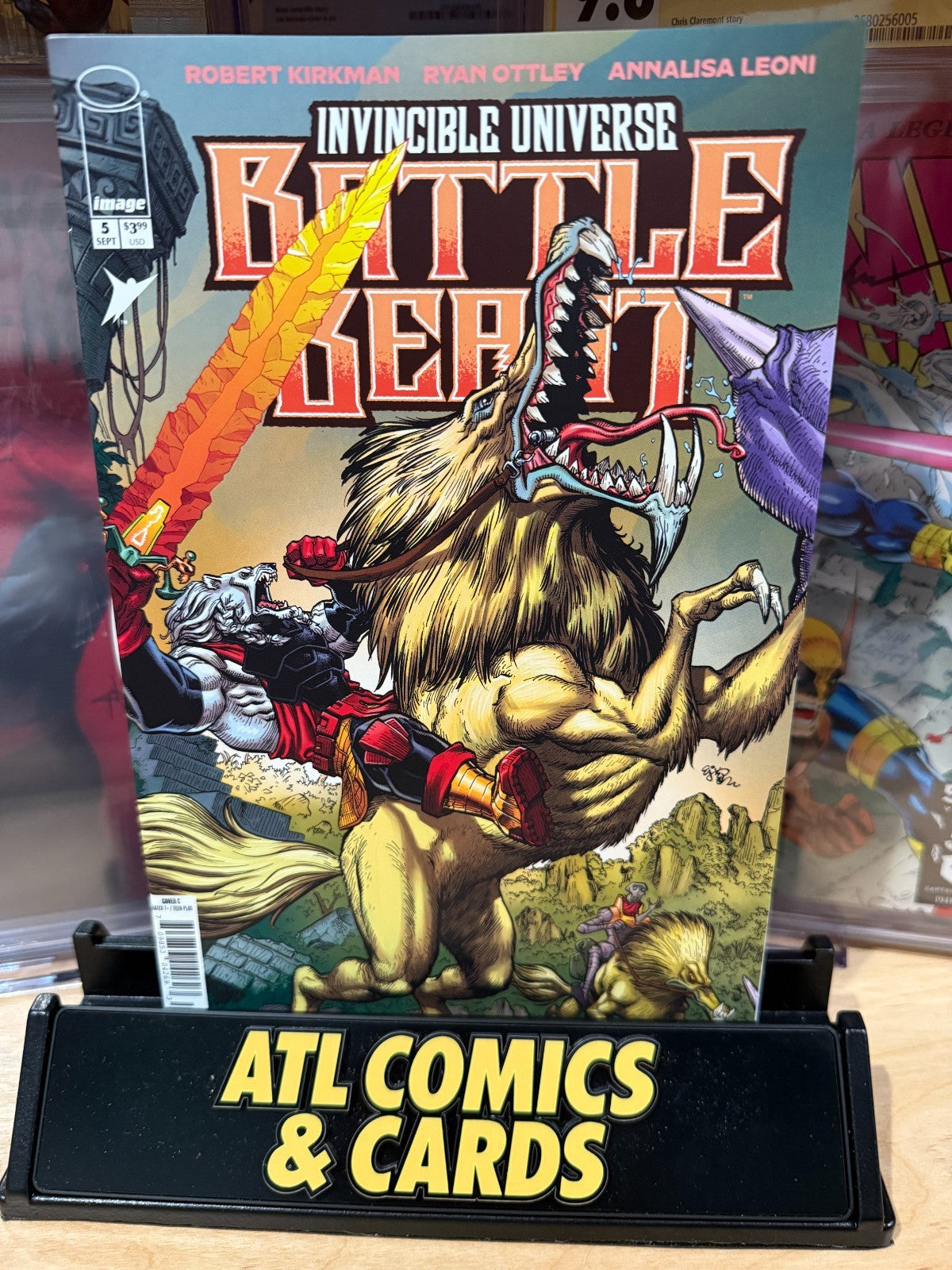 Invincible Universe: Battle Beast #5 | 1:10 Ratio | E.J. Su