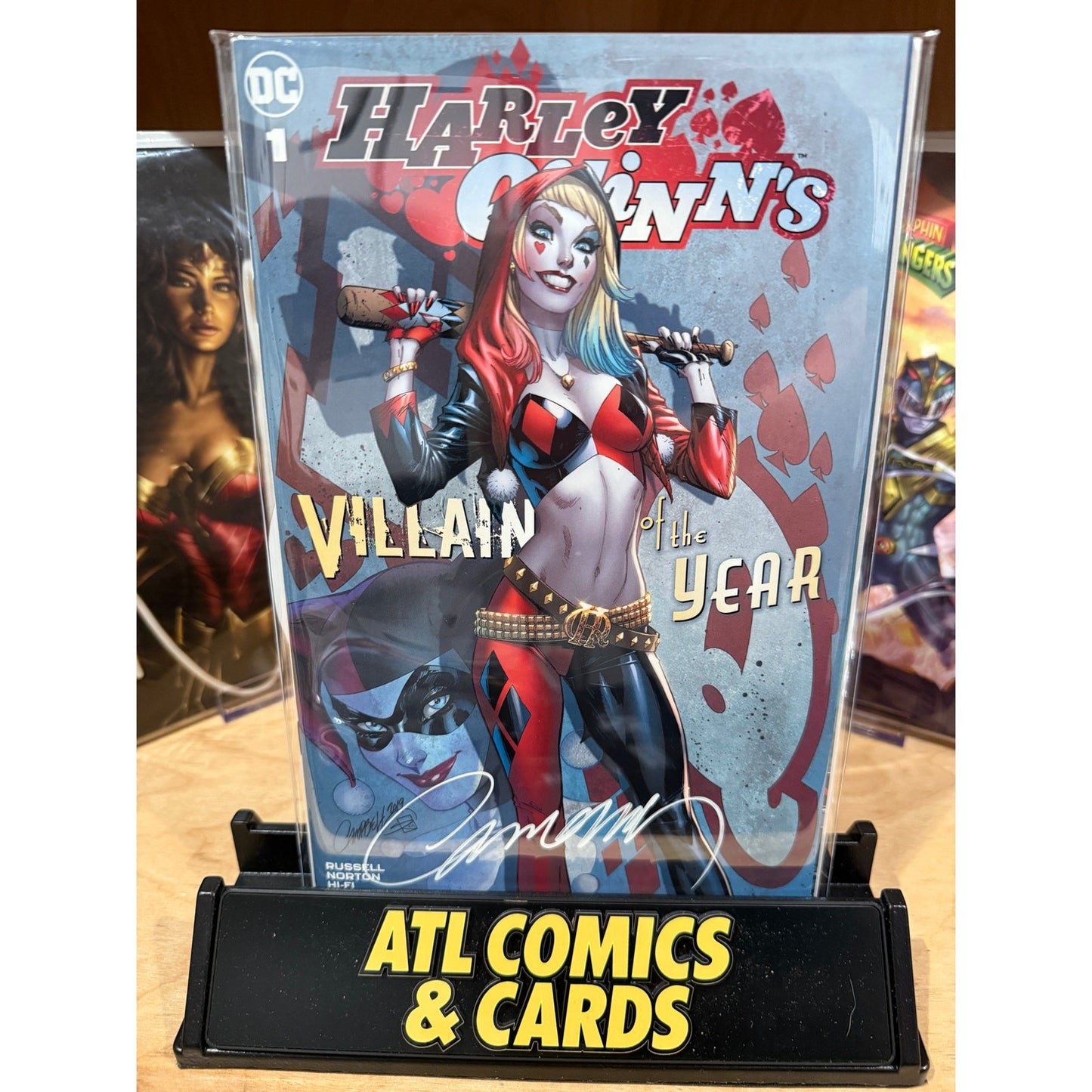 Harley Quinn's: Villian of the Year #1I | Signed by J. Scott Campbell | LTD 3000