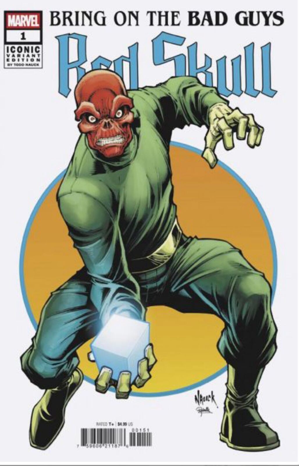 Bring on the Bad Guys: Red Skull #1 | Todd Nauck Iconic Variant