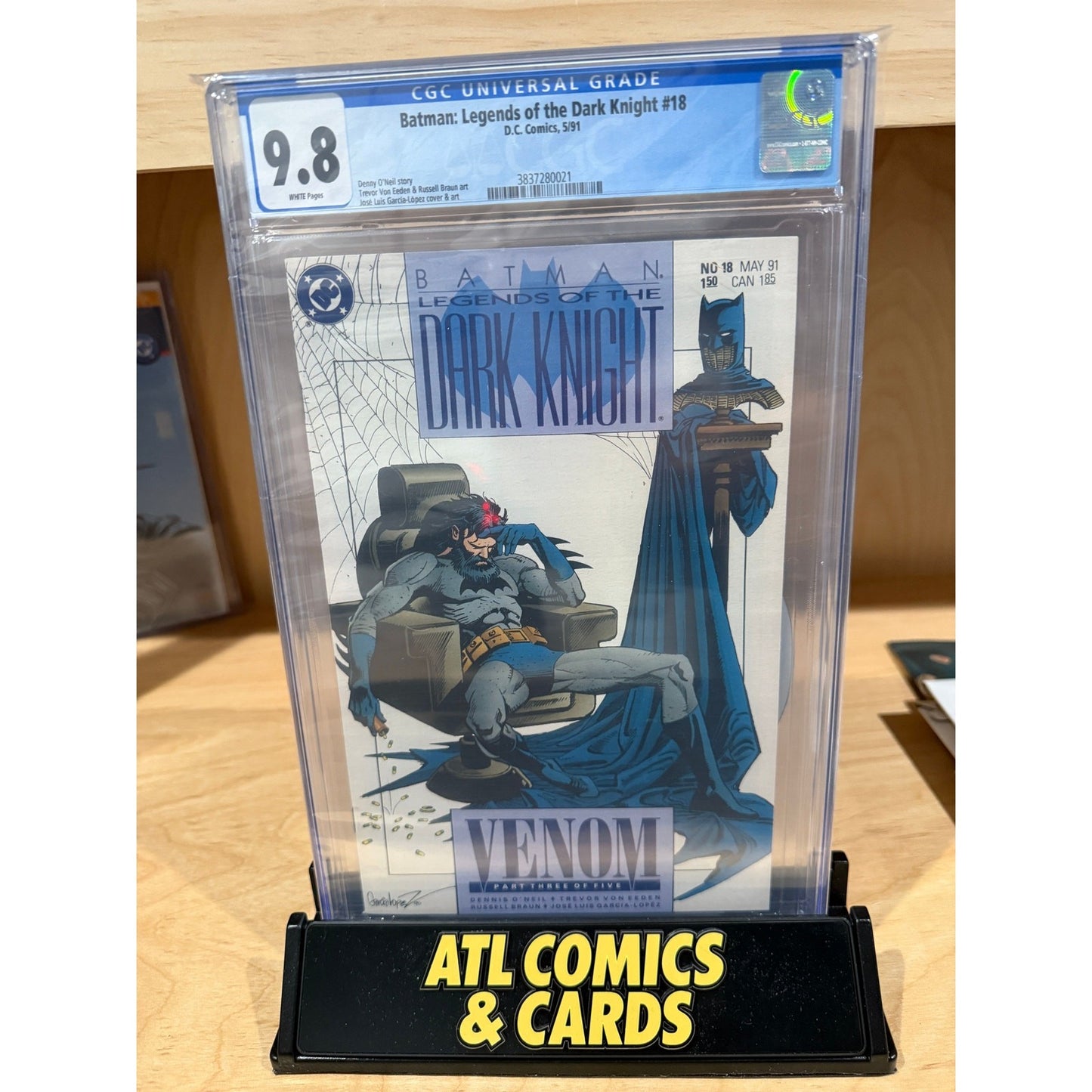 Slab | Batman: Legends of the Dark Knight #18 | CGC 9.8 | 1991