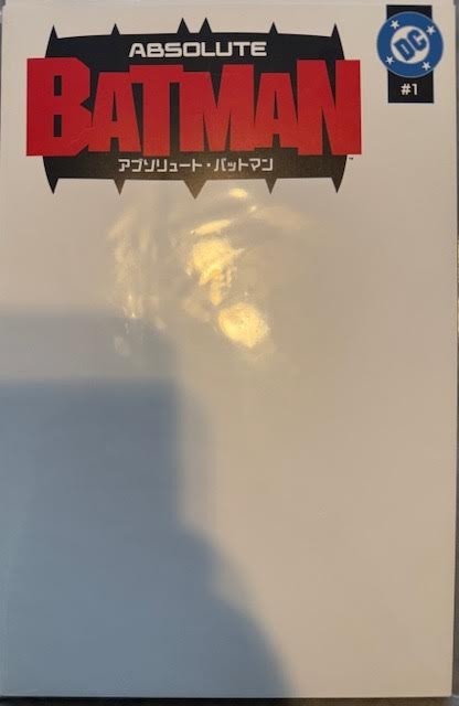 Absolute Batman | 1st Print | Japanese Phase 6 | Dragotta Brooks Mann Blank