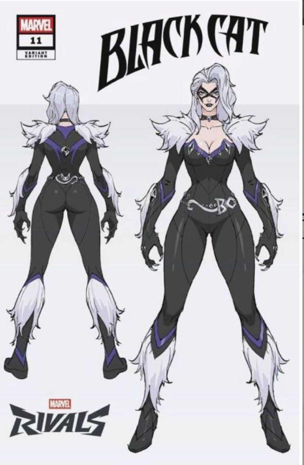 Black Cat #11 | Netease Games Marvel Rivals Wraparound Variant