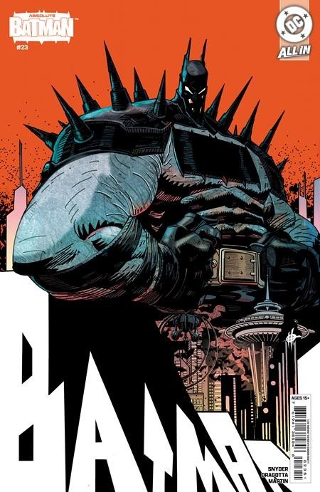 Absolute Batman #23 | 1:25 Incentive Ratio | Damion Scott Card Stock