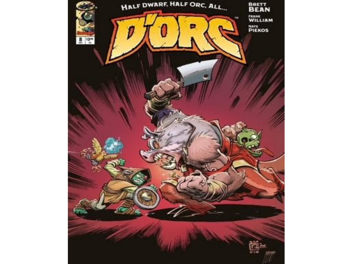 PRE-ORDER | DORC #8 | Cover by Chad Hardin | LTD 500 | Iron Man #150 Homage