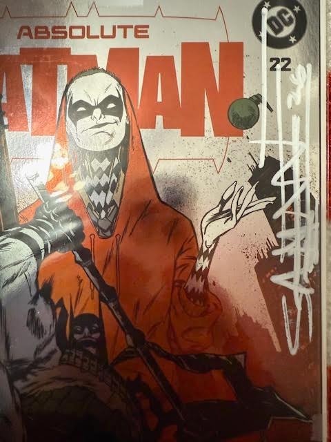 ABSOLUTE BATMAN #22 | SIGNED BY SANFORD GREENE W/ COA | FOIL VARIANT