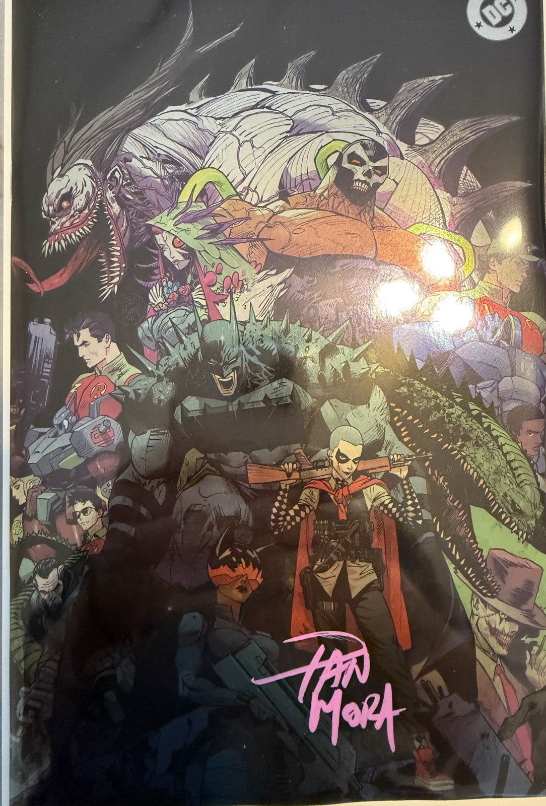 Absolute Batman #22 | Signed by Dan Mora w/ COA | Virgin Foil Variant