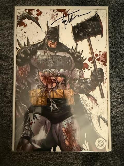 Absolute Batman #14 | Signed by Tyler Kirkham w/ COA | Virgin Variant
