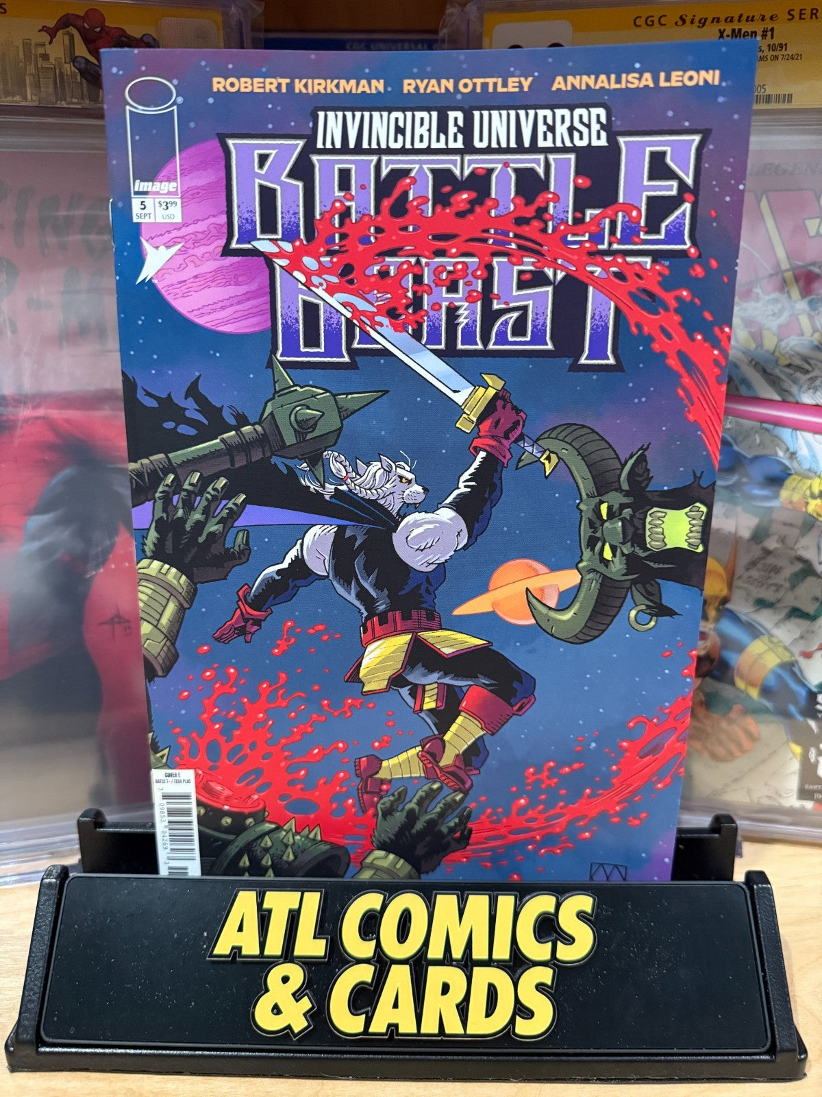 Invincible Universe: Battle Beast #5 | 1:50 Ratio | Matt & Brennan Wagner