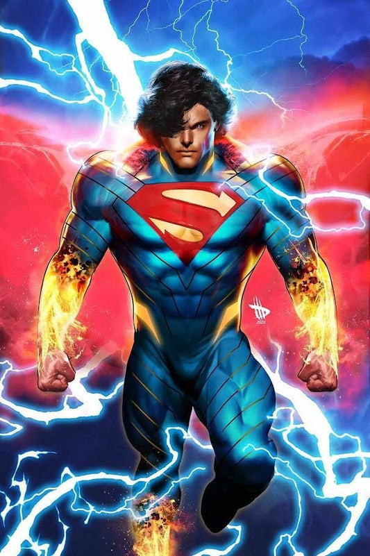 Absolute Superman #18 | Cover by Dave Wilkins | Trade Virgin Foil