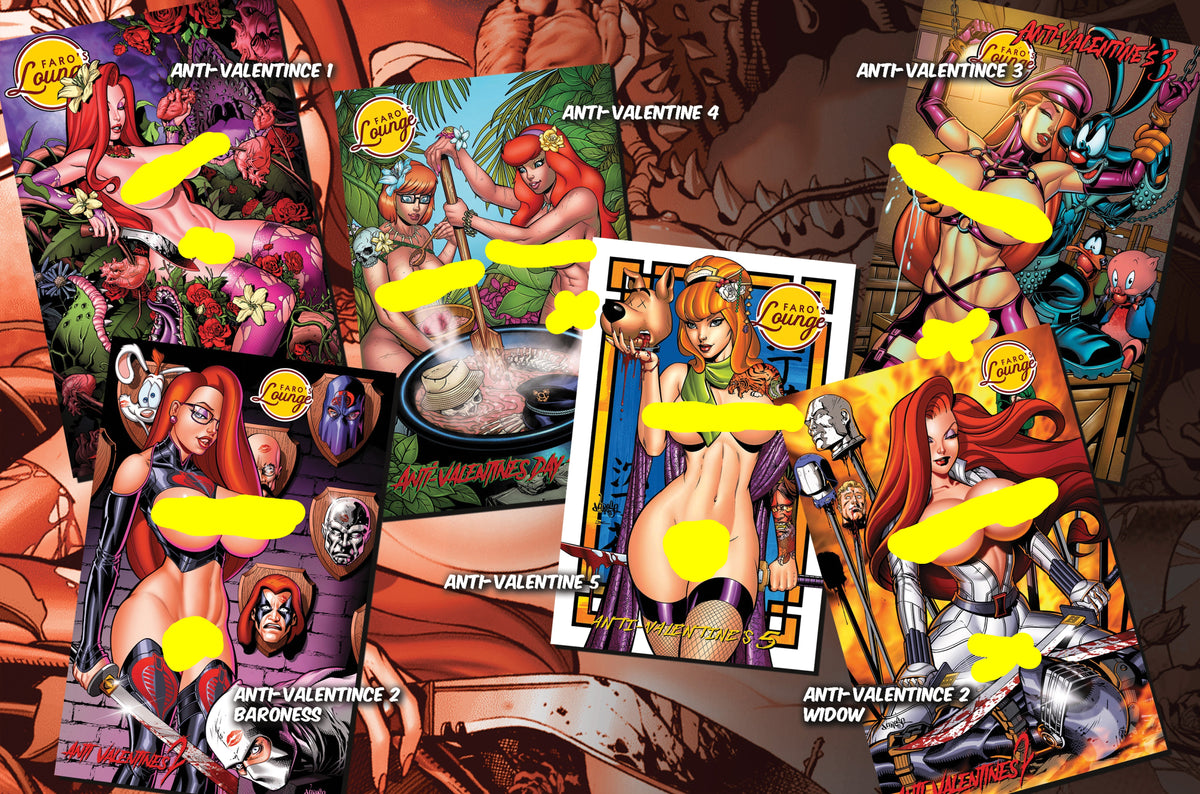 Anti-Valentine's #6 – Digital Download | Snow White & King Mickey Dark Pinup Art & Erotic Stories