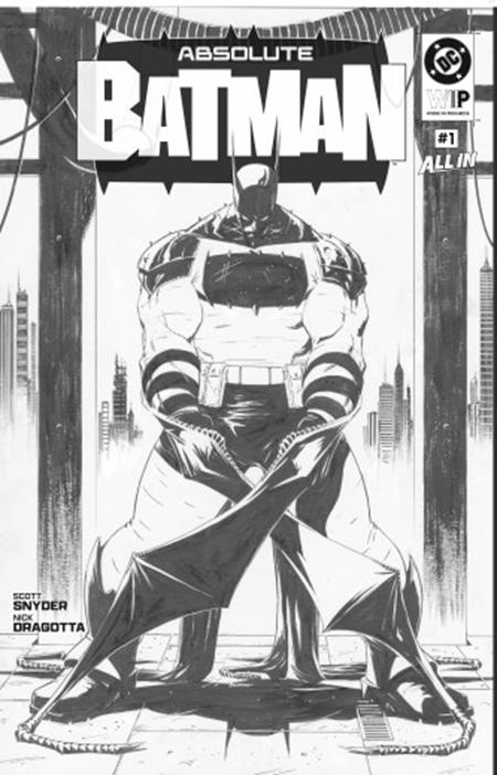 Pre-Order| DC WIP: Absolute Batman #1 (11x17) | Pick Your Cover