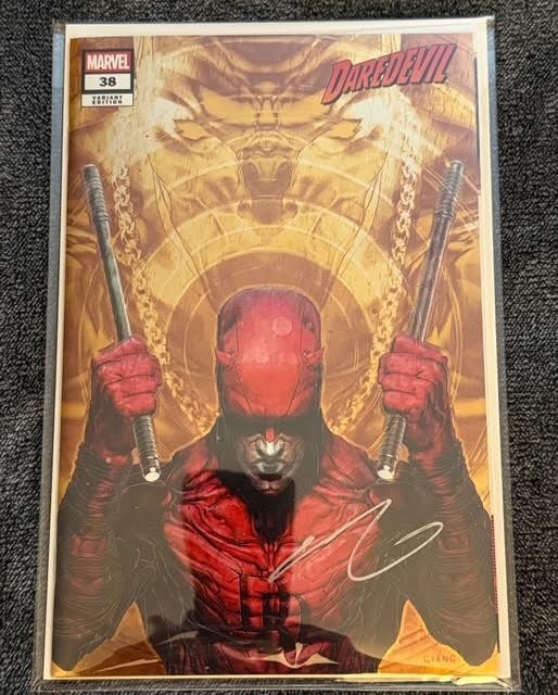 Daredevil #38 | Blind Bag Exclusive | Signed by John Giang | Gold Foil | 1 of 50