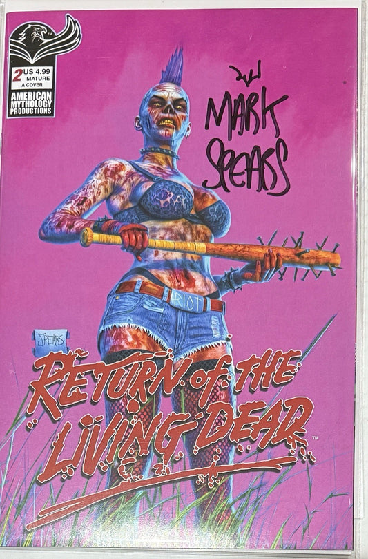 Revenge of the Living Dead #2 - SIGNED By Mark Spears - Comes with COA