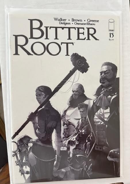 Bitter Root #15 | Sanford Greene Variant | Seven Samurai Homage NM