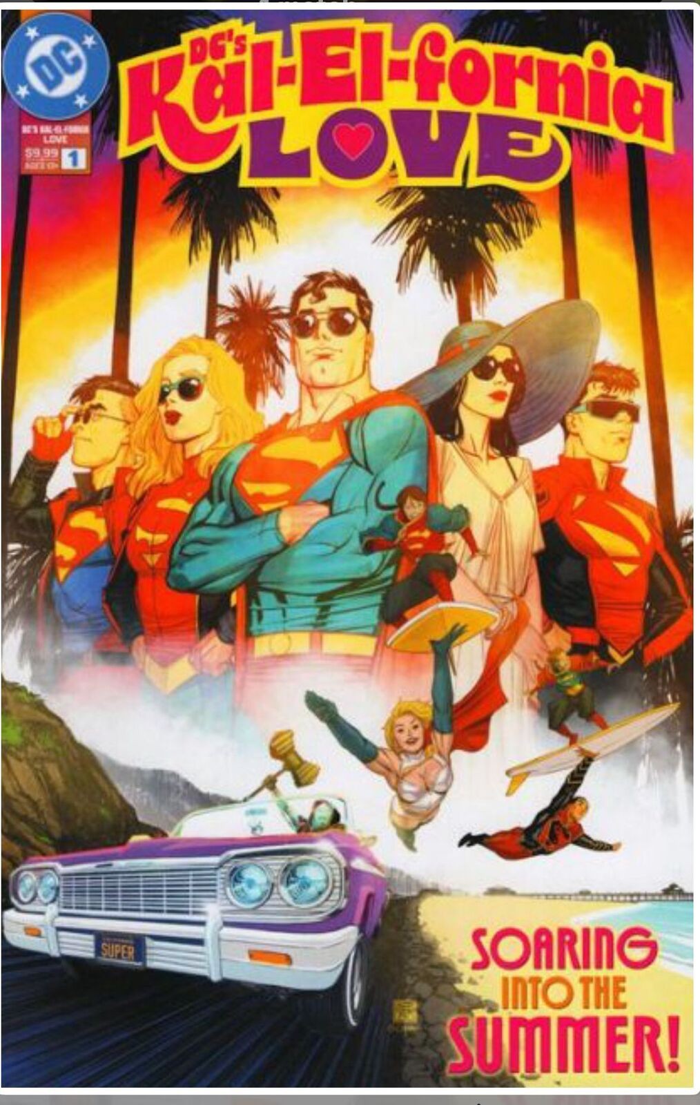DC's Kal-El-Fornia Love #1 | Cover A