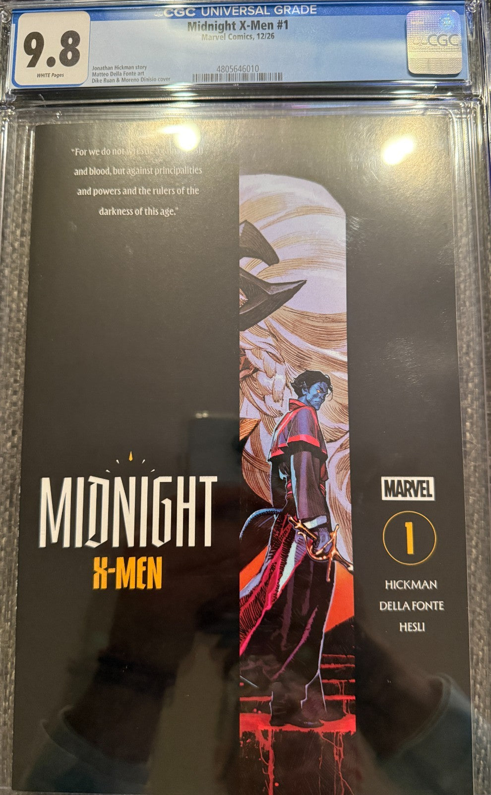 Midnight X-Men #1 | CGC 9.8 | 1st Print - Cover A | Johnathan Hickman