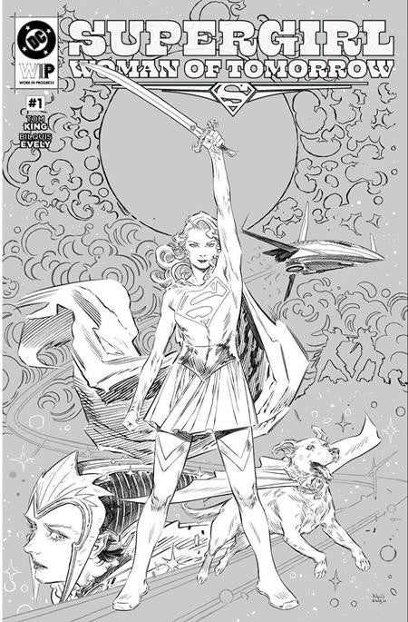 DC W.I.P. SUPERGIRL WOMAN OF TOMORROW #1