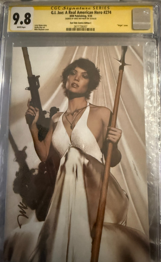Slab | GI JOE: A Real American Hero #274 | Signed by Mike Mayhew | East Side