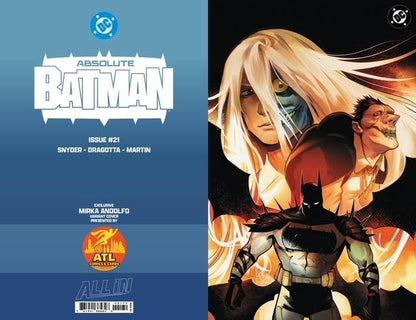 Pre-Order | Absolute Batman #21 | Mirka Andolfo Exclusive | Foil