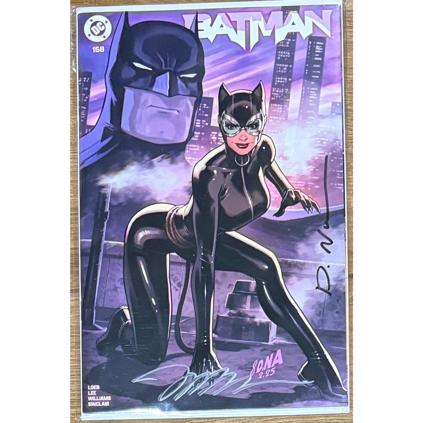 Bundle | Batman #158 + #159 + #160 | Signed by Nakayama + Lee w/ COA | Hush 2