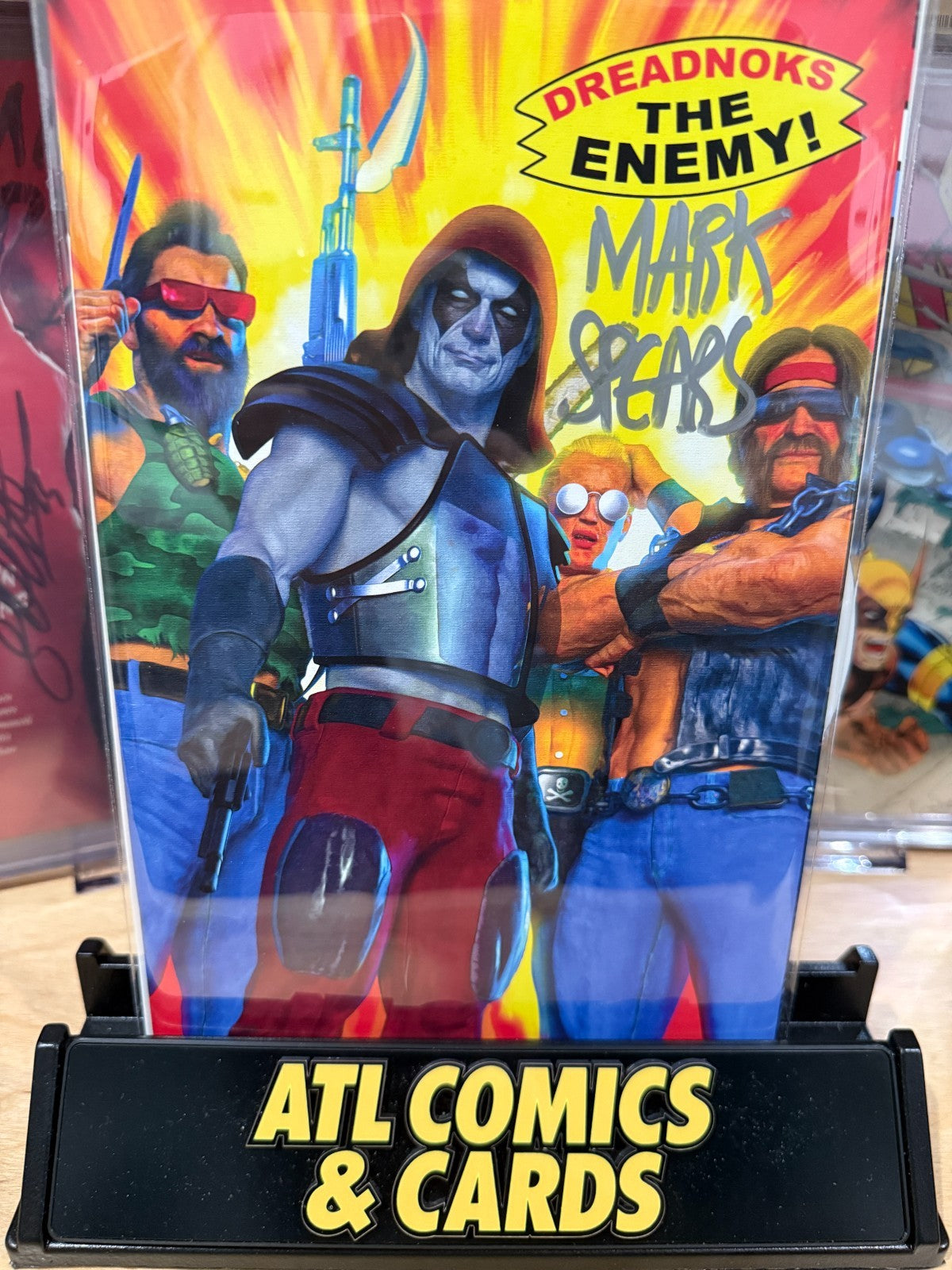 G.I. Joe #315 | Signed by Mark Spears w/ COA | Blue Zartan Exclusive | LTD 350
