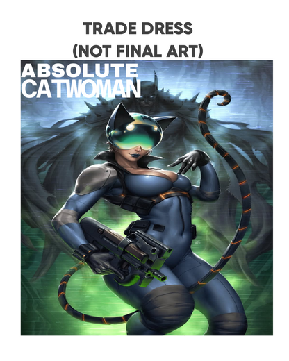 Absolute Catwoman #1 | Cover by Kendrick Lim | Trade + Virgin + Foil