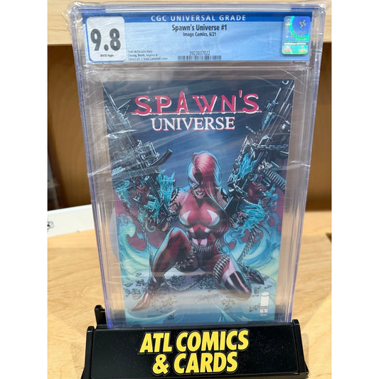 Slab | Spawn's Universe #1 | CGC 9.8 | J. Scott Campbell