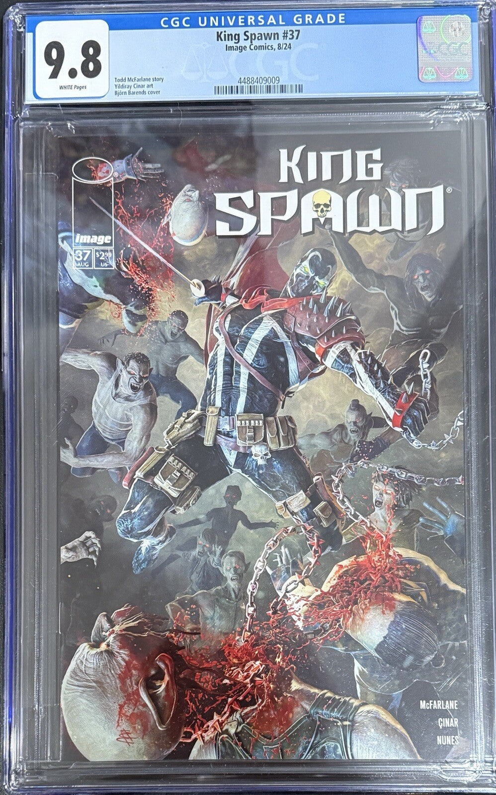 King Spawn #37  CGC 9.8 NM/M Gorgeous Gem Wow