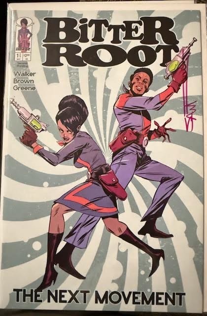 Bitter Root The Next Movement #1 | 2nd Print | Signed by Sanford Greene w/ COA