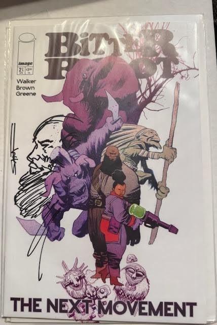 Bitter Root The Next Movement #2 | Signed and Sketched by Sanford Greene