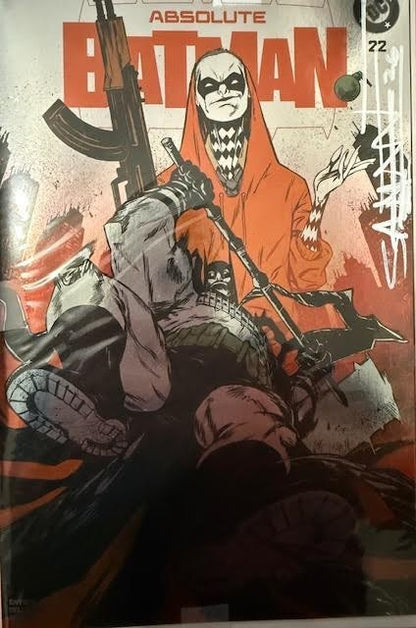 ABSOLUTE BATMAN #22 | SIGNED BY SANFORD GREENE  W/ COA | FOIL VARIANT