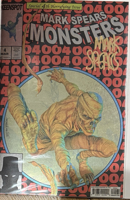 Monsters #4 | Signed by Mark Spears | Homage Spider-Man 300 & the Killing Joke