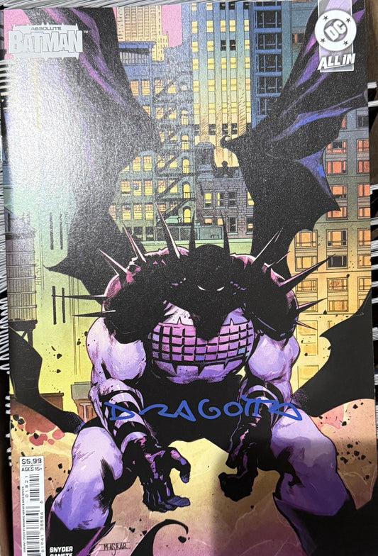 Absolute Batman #18 | Signed by Nick Dragotta w/ COA | Mahmud Asrar Variant
