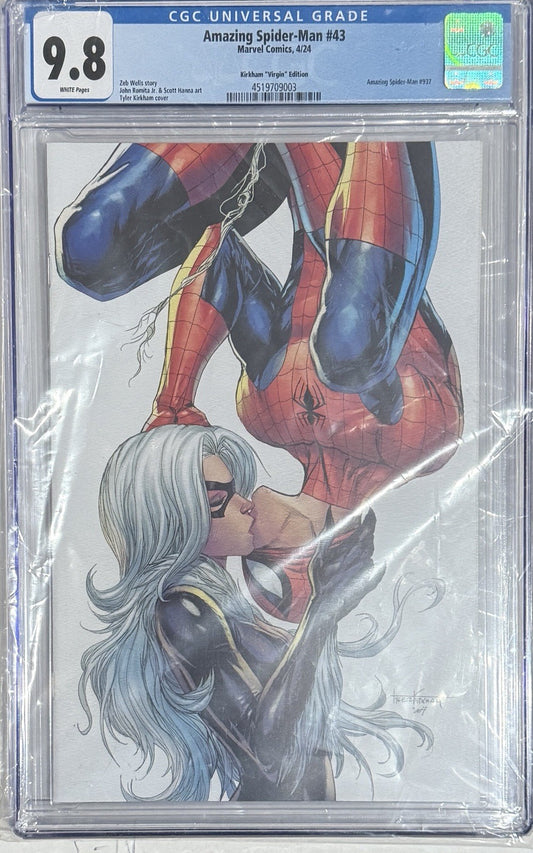 Amazing Spider-Man #43 (LGY #937) |CGC 9.8 | Krkham "Virgin" Edition | Marvel