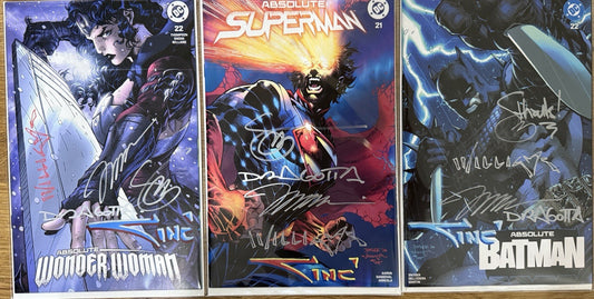 Absolute Batman + Superman + Wonder Woman #22 | SDCC Jim Lee Exclusive | Signed