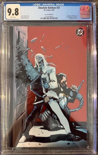 Absolute Batman #21 | CGC 9.8 | Dexter Soy Variant | Wraparound Cover Variant