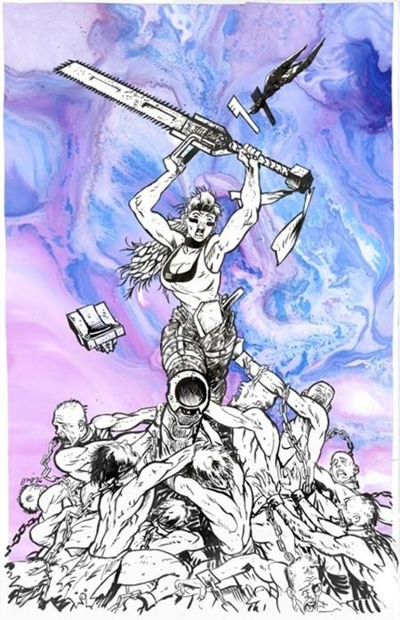 Pre-Order | Chainkata #1 | 1:100 Ratio | Daniel Warren Johnson Raw Art Variant