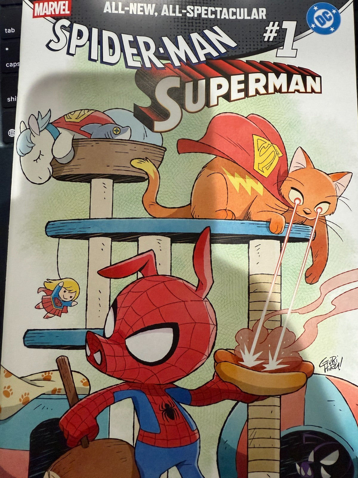 Marvel / DC: Spider-Man / Superman #1 | Gurihiru Trade Dress | LTD 3000