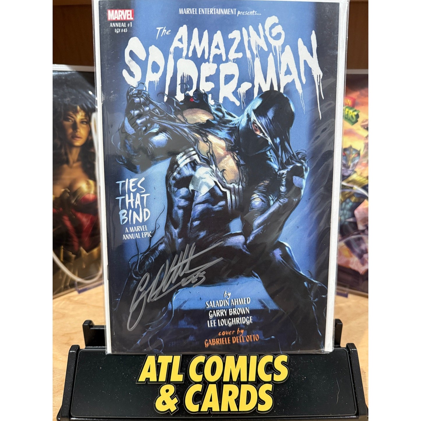 Amazing Spider-Man Annual #1B | Signed by Gabriele Dell'Otto w/ COA | Variant