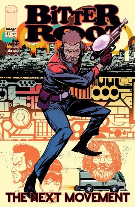Bitter Root The Next Movement #4 | Sanford Greene Connecting Cover