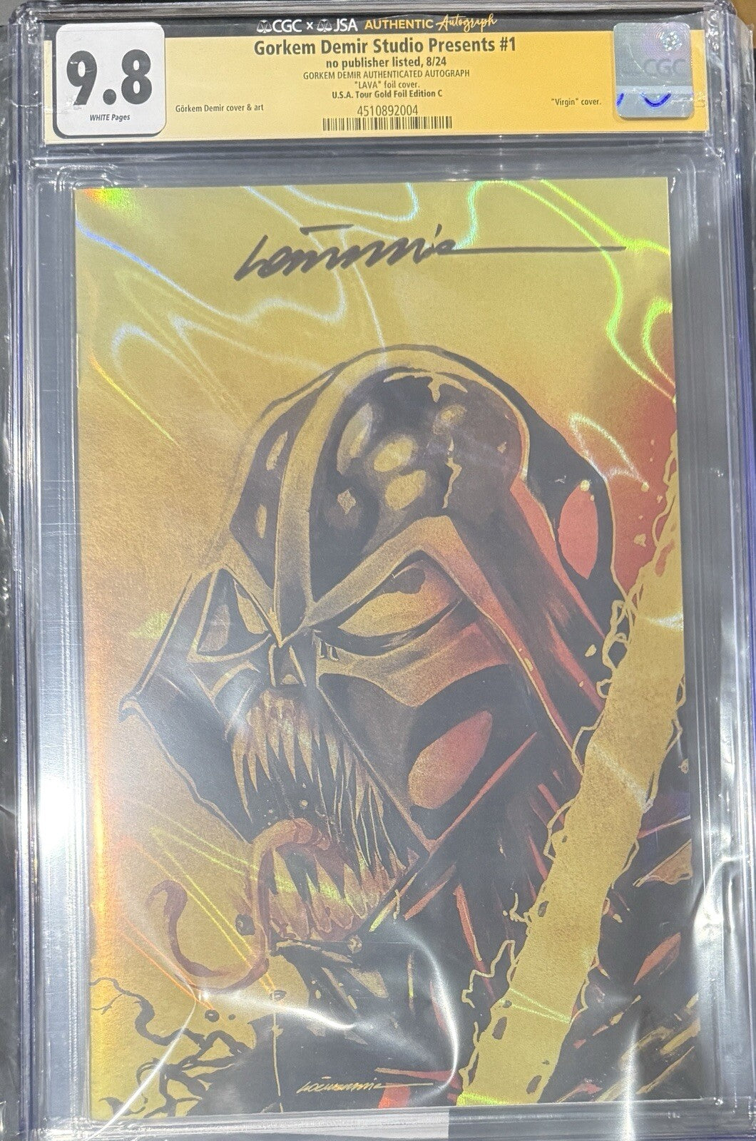 Gorkem Demir Studio Presents #1 CGC 9.8  Venomized Darth Vader!
