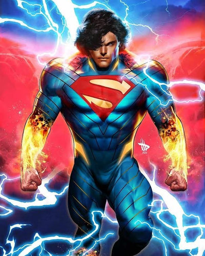 Absolute Superman #18 | Cover by Dave Wilkins | Trade  Virgin  Foil