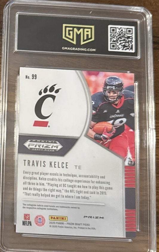 TRAVIS KELCE - 2020 NFL Draft Picks Red Prizm Gem Mint 10!! Chiefs